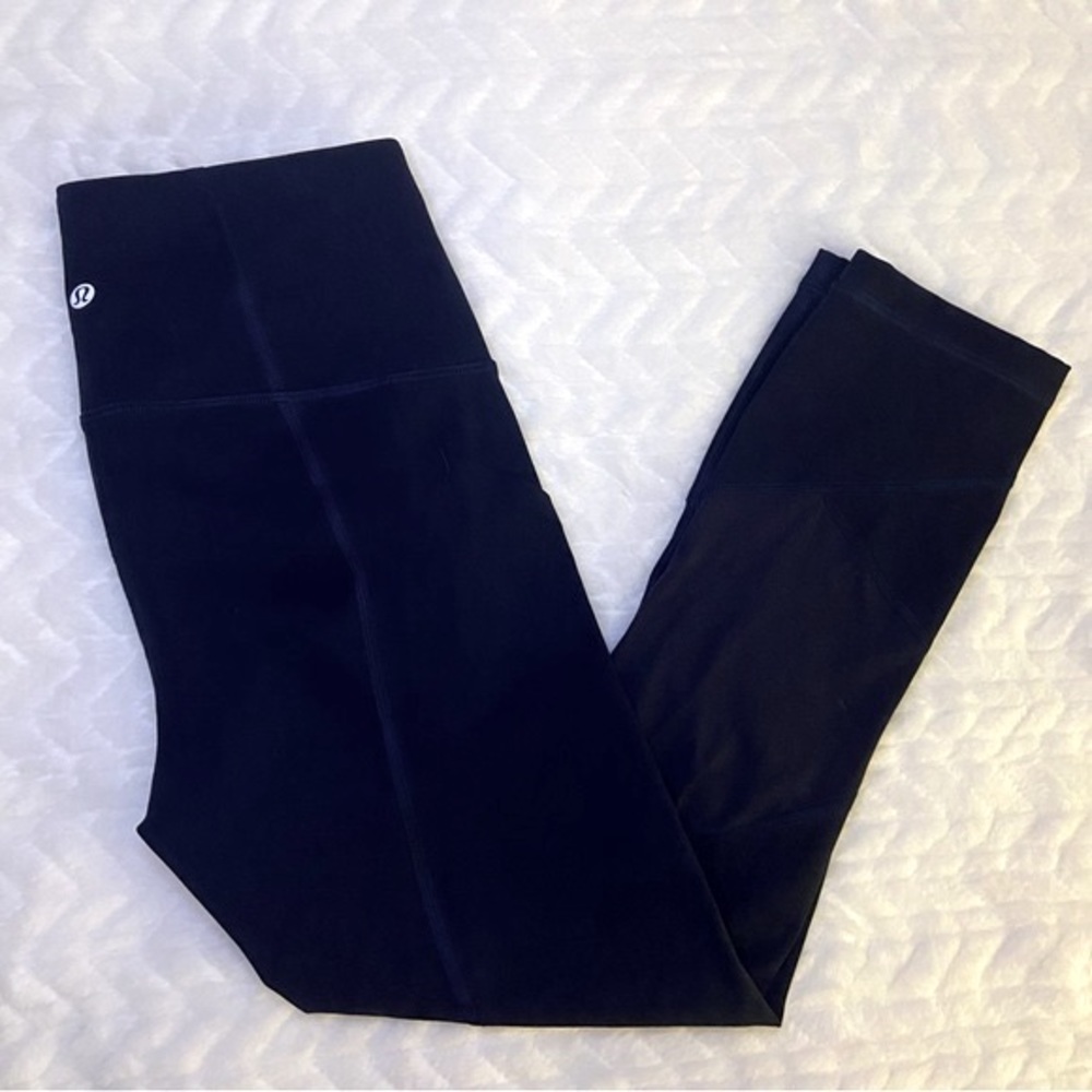 Lululemon Wunder Leggings 23” True Navy Blue
